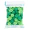 12 Packs: 80 ct. (960 total) 1" Green Pom Poms by Creatology™